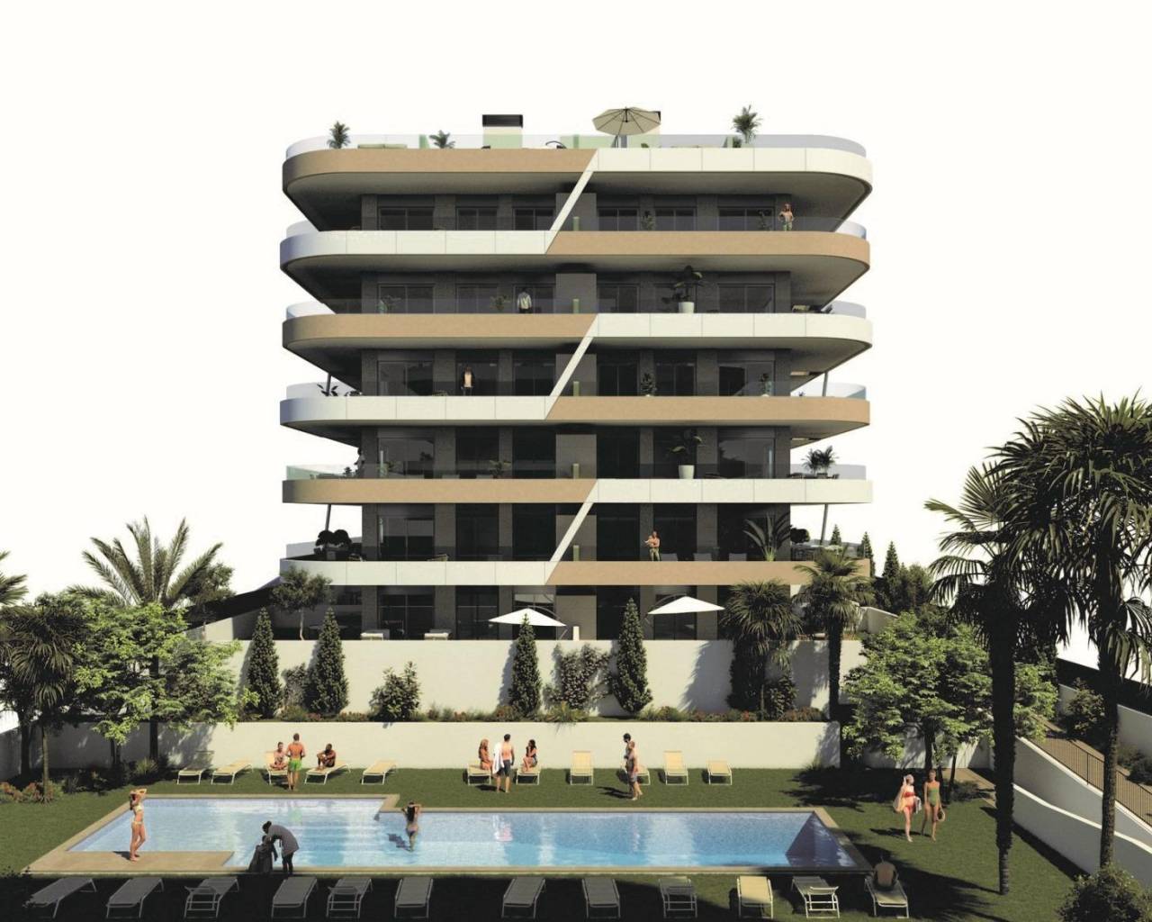 Apartment - New Build - Arenales del sol - GB-91129