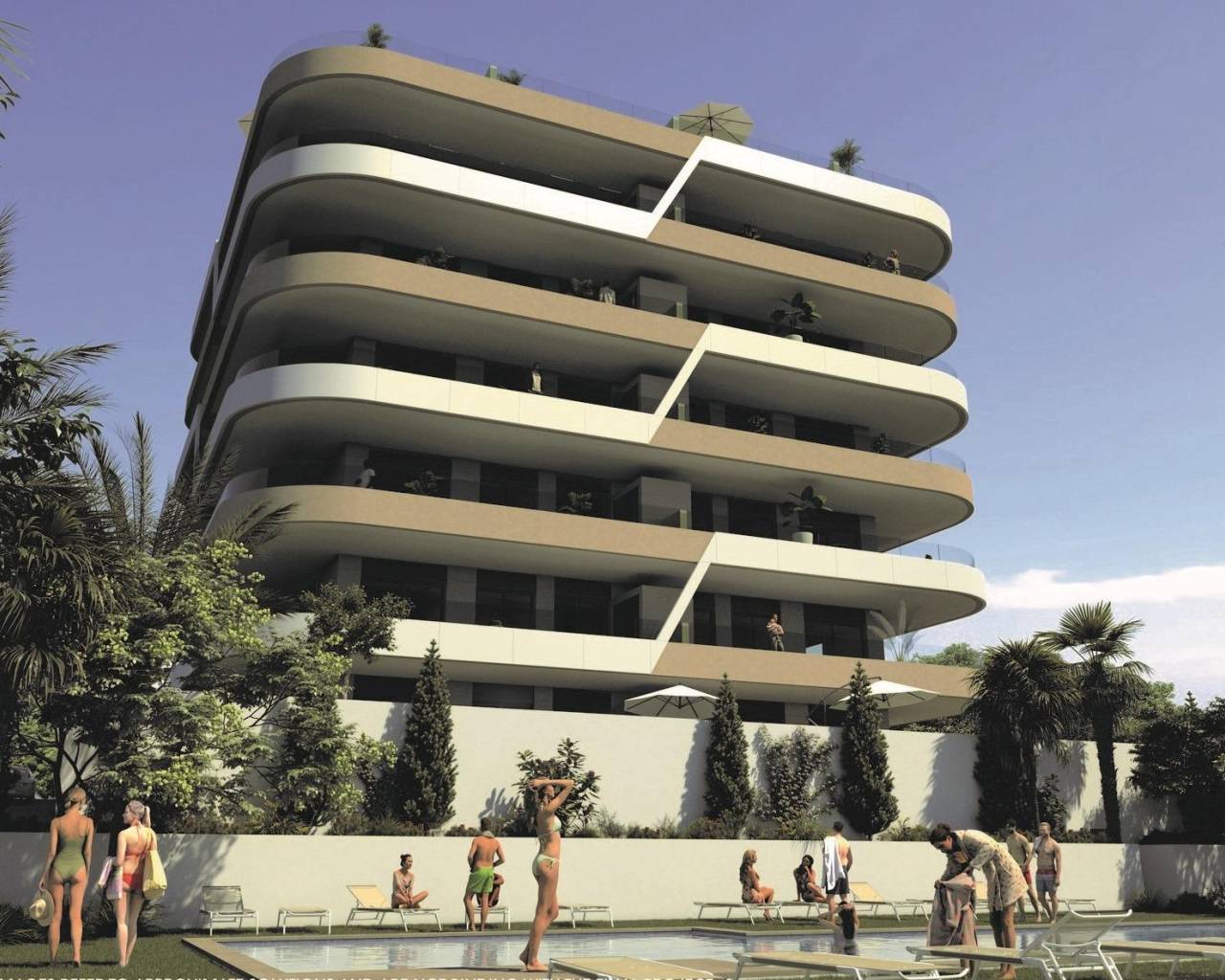 Apartment - New Build - Arenales del sol - GB-86333