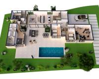 Neubau - Villa - BAÑOS Y MENDIGO - Altaona golf and country village