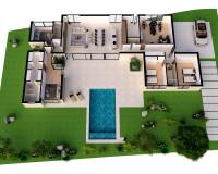 Neubau - Villa - BAÑOS Y MENDIGO - Altaona golf and country village