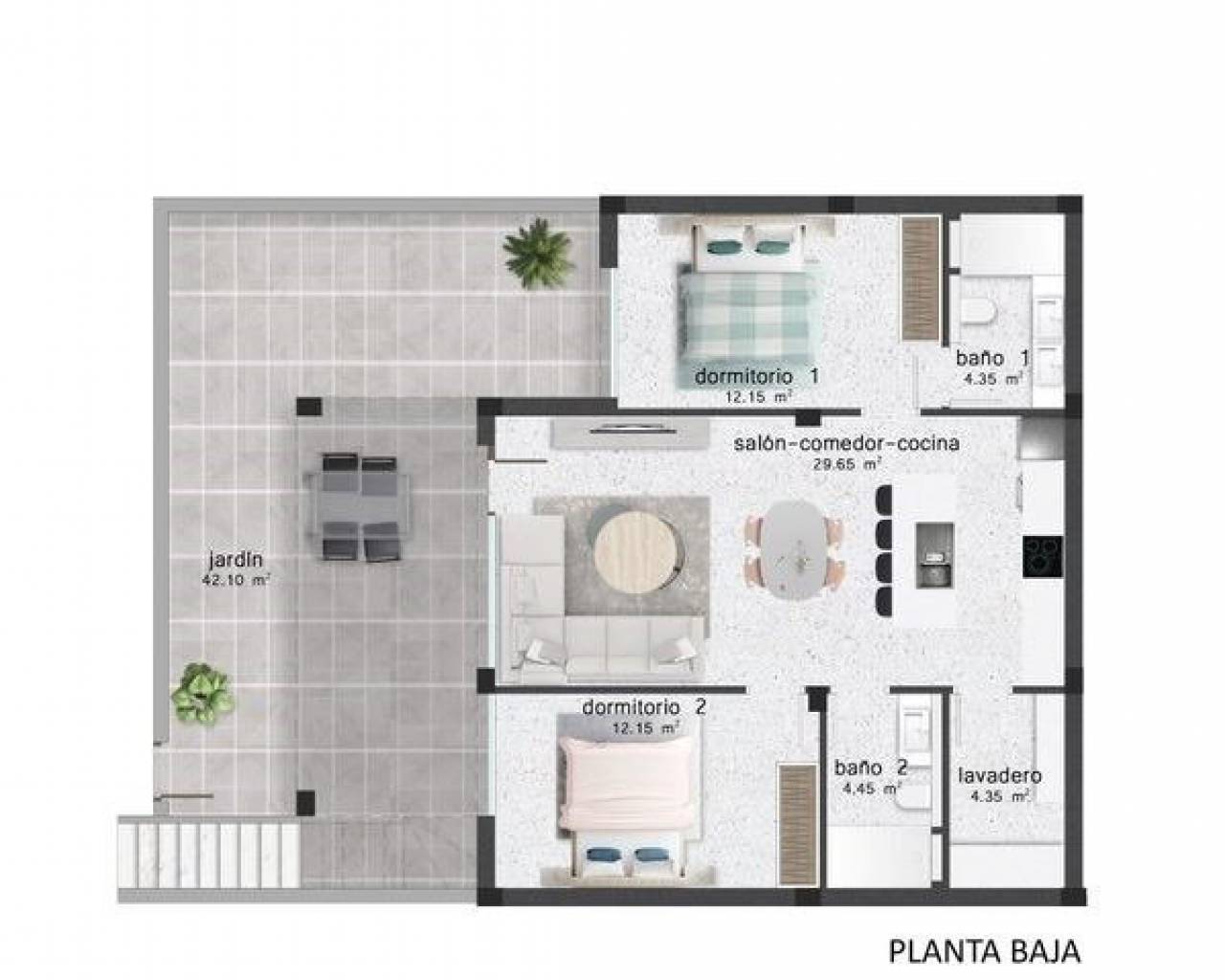 New Build - Bungalow - Pilar de la Horadada - Pilar de Horadada