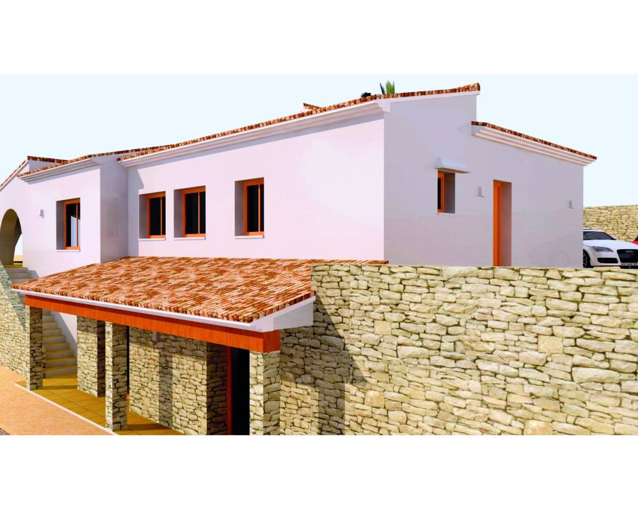 Nouvelle construction - Maison de campagne - Moraira - Font Santa