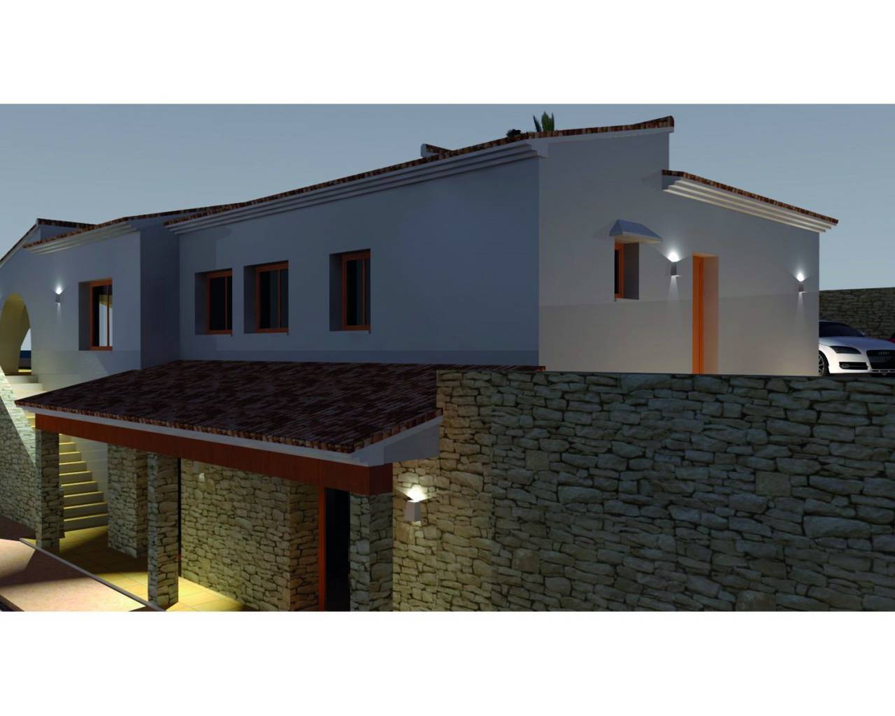 Nouvelle construction - Maison de campagne - Moraira - Font Santa