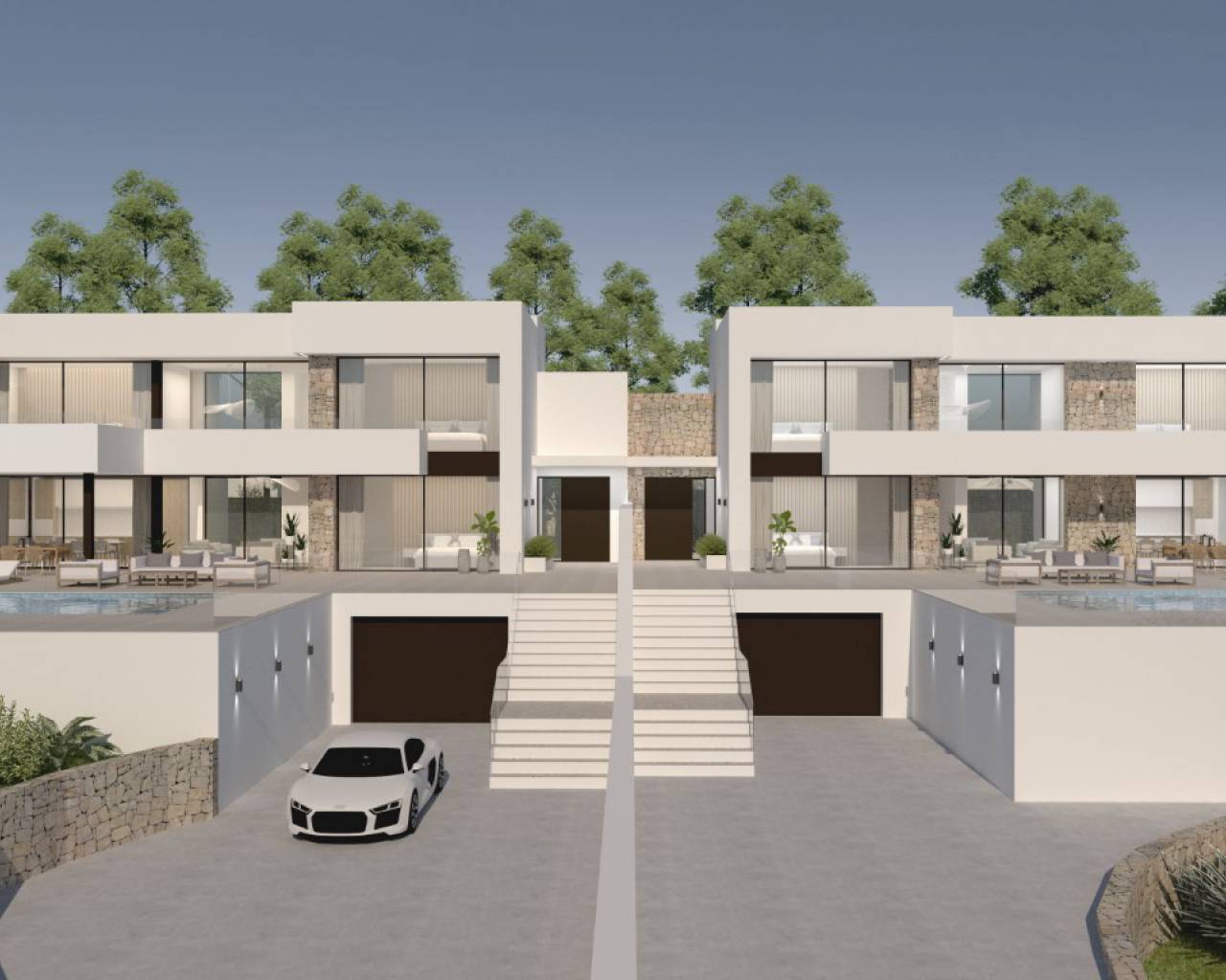 Nueva construcción  - Semi-detached house - Moraira - San jaime