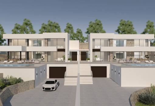Semi-detached house - New Build - Moraira - San jaime