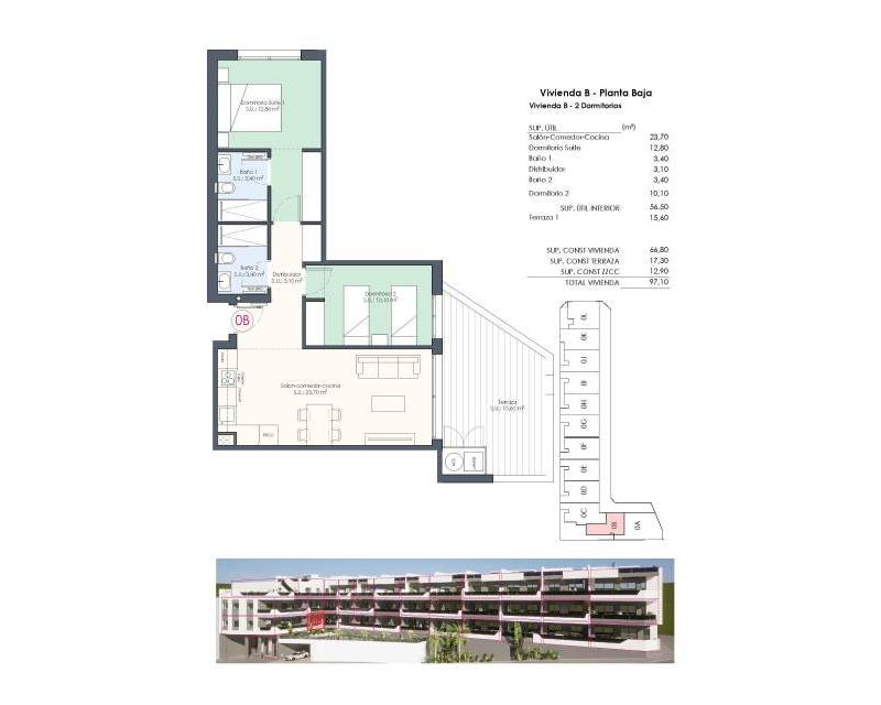 Apartment in Benijófar