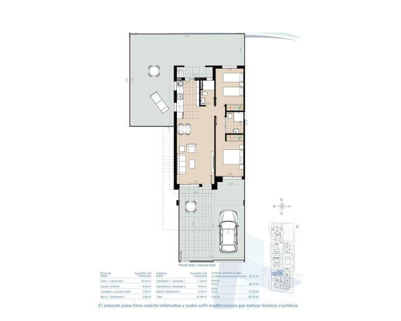 Bungalow in Pilar De La Horadada